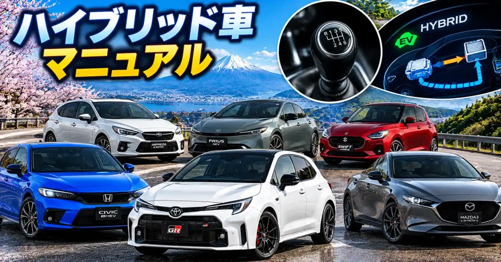 ハイブリッド 車 マニュアル