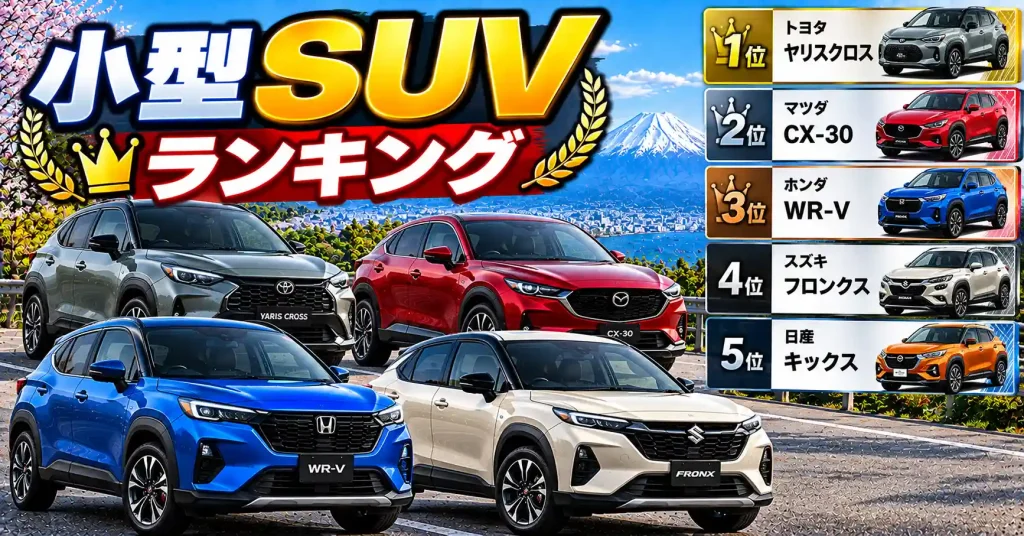 小型 suv ランキング
