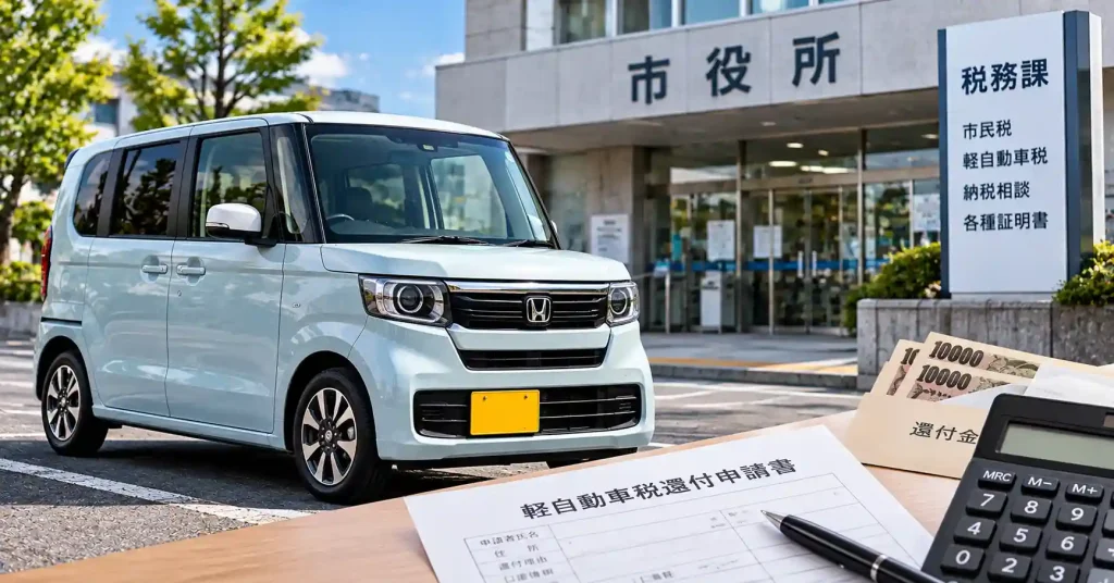 自動車 税 還付 軽 自動車
