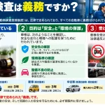 自動車の検査は義務ですか？